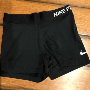 Nike Pro Dri Fit black shorts